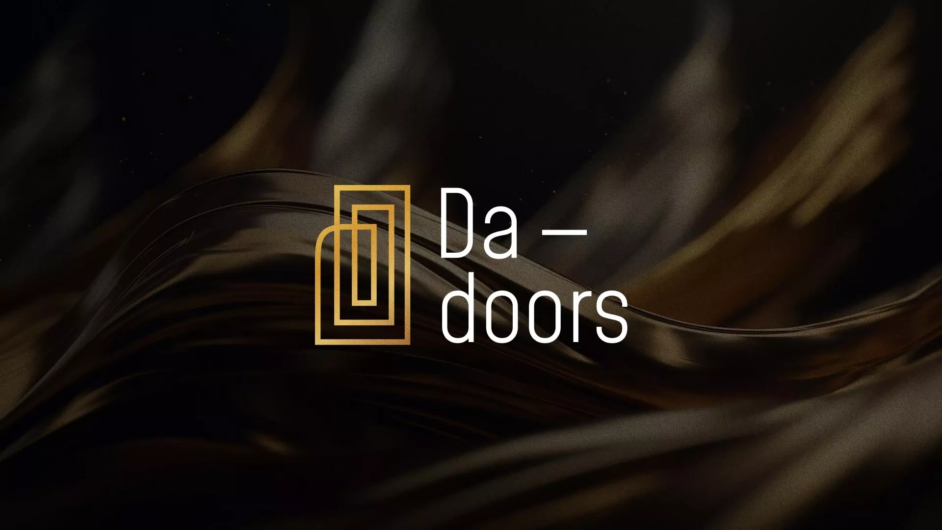 Разработка логотипа для компании «DA-DOORS» в Королёве